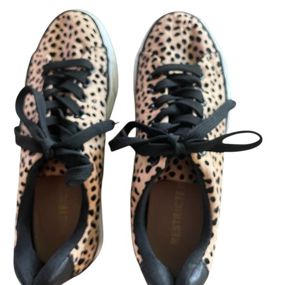 RESTRICTED Sneakers – Bold Animal Print Lace-Up, Sz 7, EUC - Picture 3 of 6